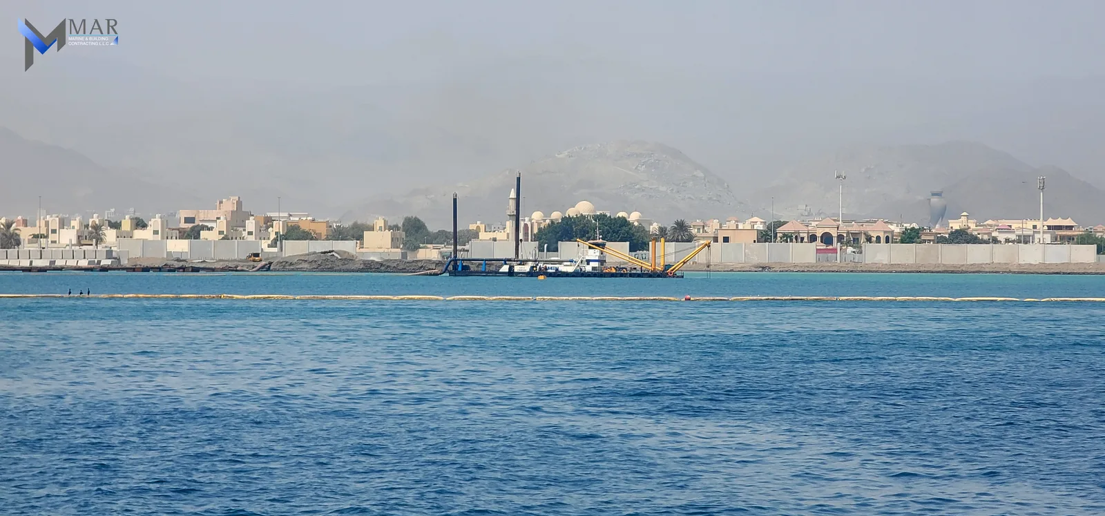 Al Rughaylat Port — floating marine equipment and harbour works