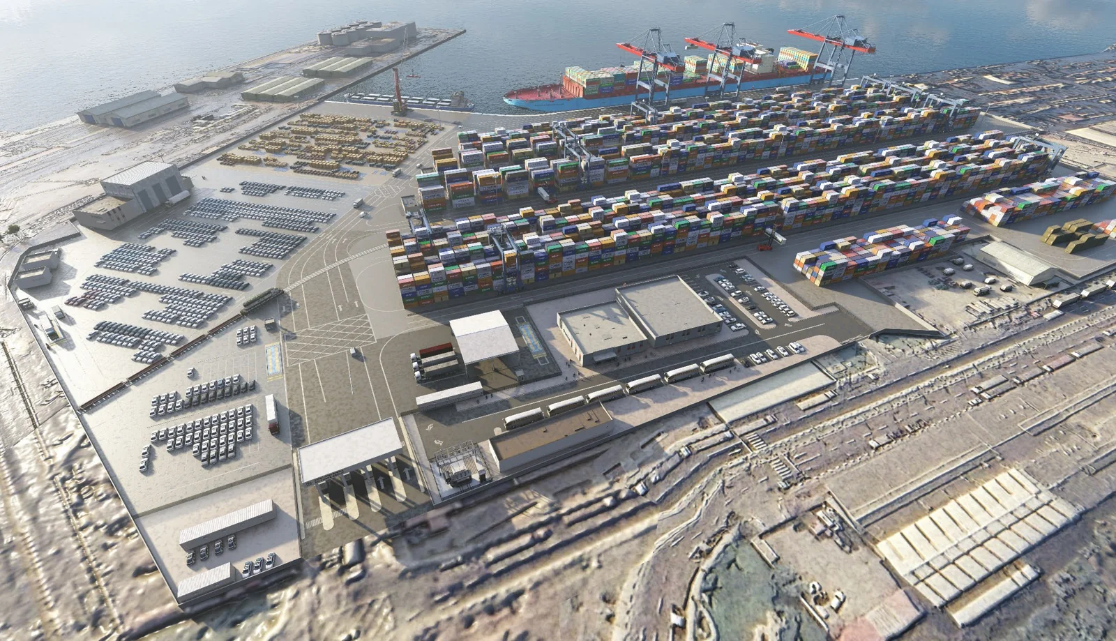 Angola – Unicargas Terminal Marine Works
