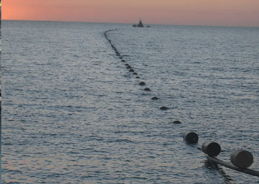 Chemigaz gaz plant loading / offloading sea pipelines 2010