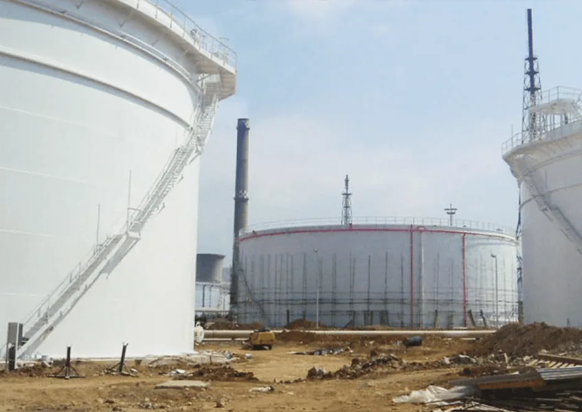 Banias Refinery — Crude Oil Storage Tanks (2004)