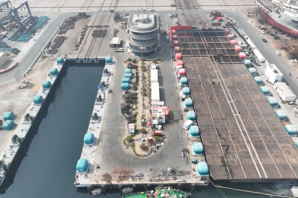 DMC Shiplift Rehabilitation of Platforms and Piles 2024