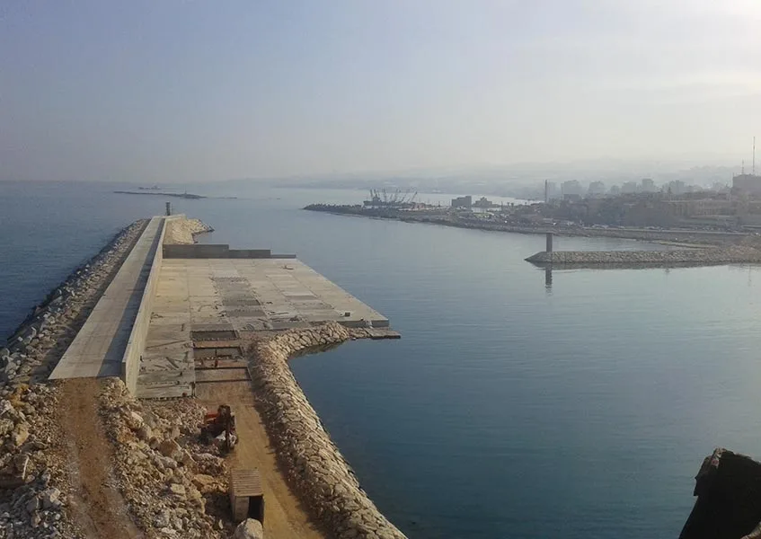 Saida Commercial Port Phase I — quay and harbour works