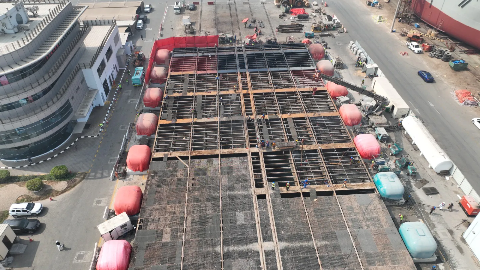 DMC Shiplift Rehabilitation of Platforms and Piles 2024