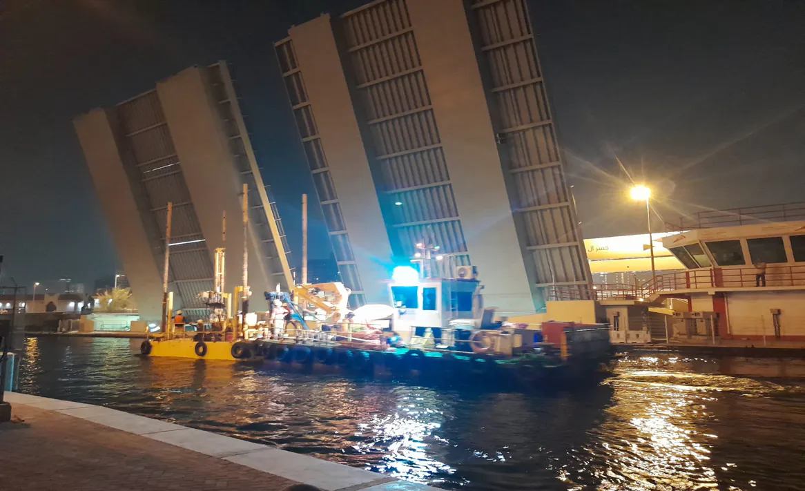 Al Maktoum Bridge Rehabilitation of Sheet Piles 2024