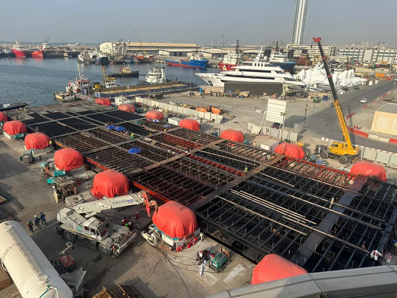 DMC Shiplift Rehabilitation of Platforms and Piles 2024