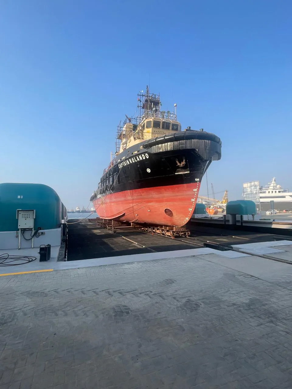 DMC Shiplift Rehabilitation of Platforms and Piles 2024
