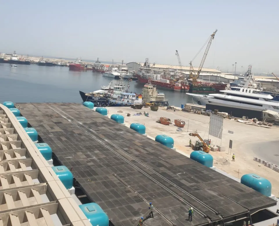 DMC Shiplift Rehabilitation of Platforms and Piles 2024