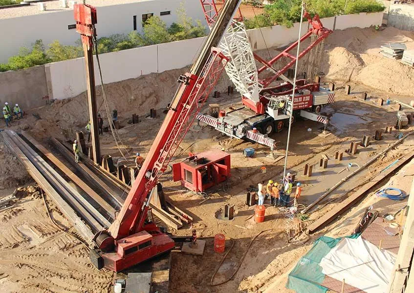 Saraya aqaba resort construction of pumping station 2016